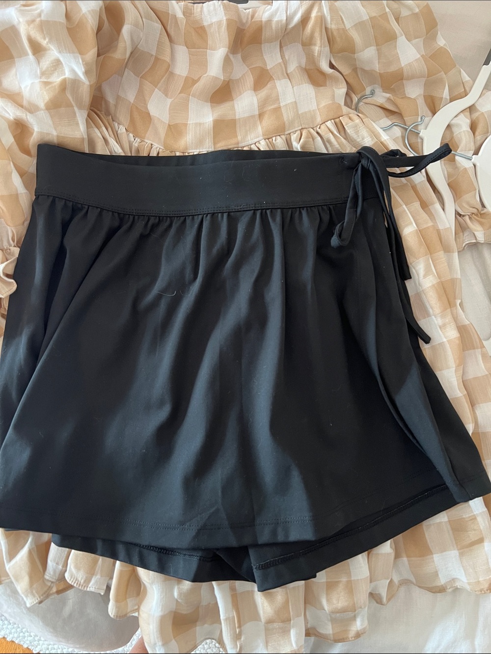 Madewell MWL M skirt skort shorts black